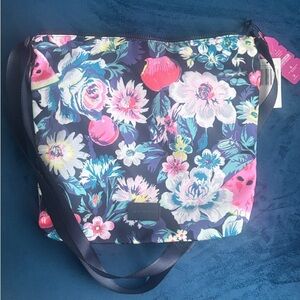 NWT Vera Bradley Multicolor Floral Shoulder Bag